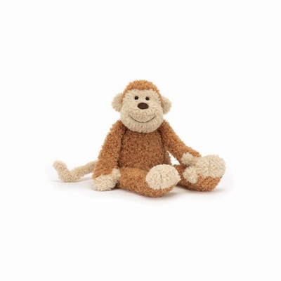 Jellycat Junglie Monkey USA | 27619BRNW